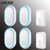 Smart Wireless Waterproof Doorbell: Long-Range, 58 Melodies, Memory Function