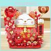 Lucky Cat Building Blocks Set With Lights For Kids And Collectors
