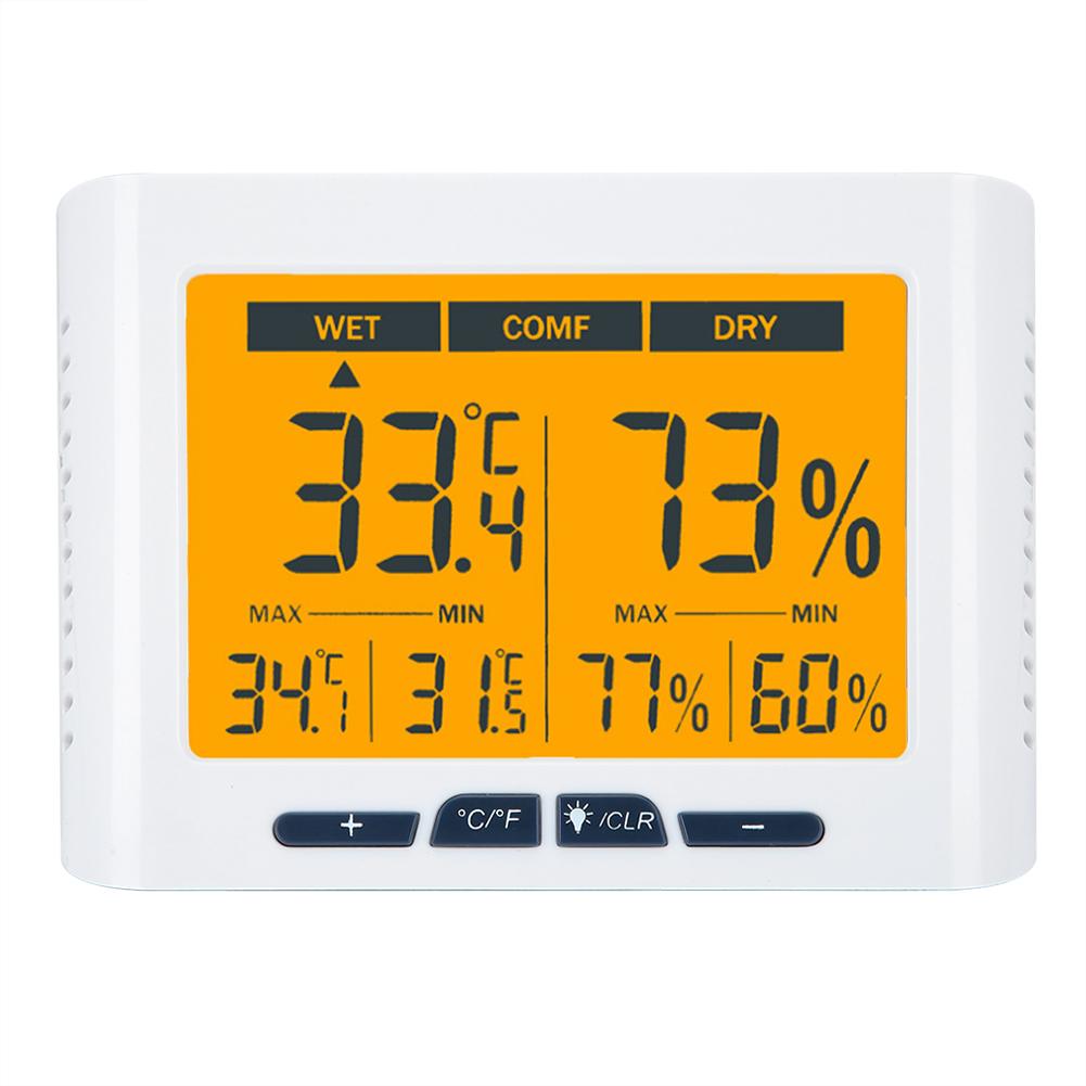 Household Electronic Thermometer Hygrometer Humidity Gauge Digital Indoor Room Temperature and Humidity Monitor
