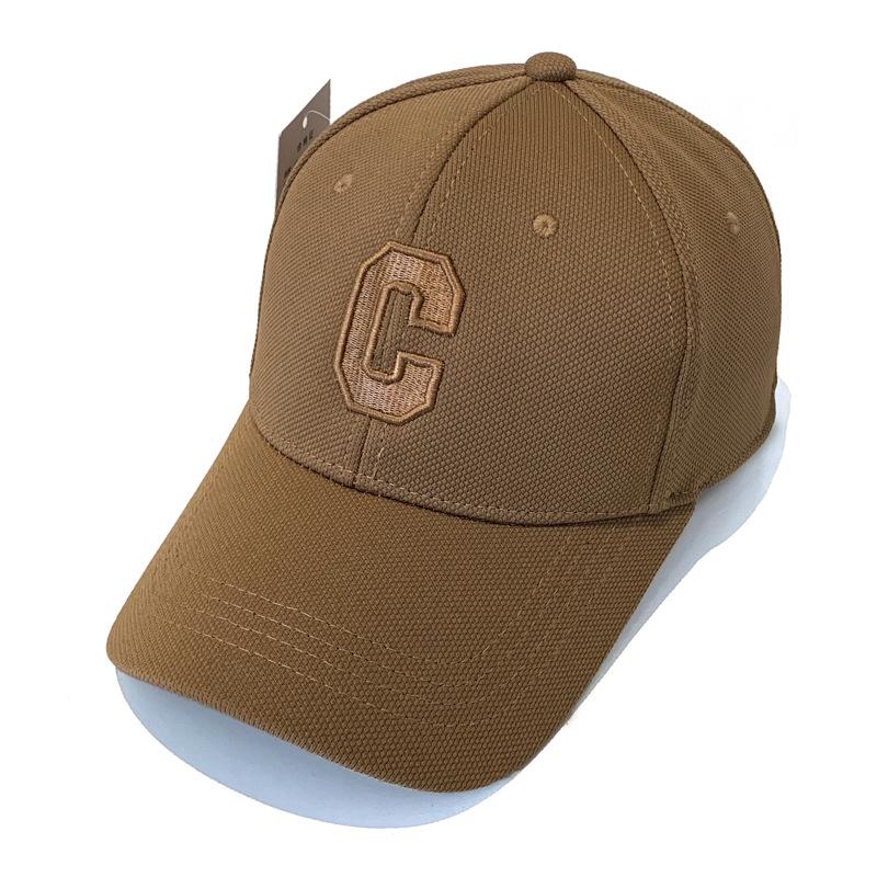 Bestickte Baseballkappe im koreanischen Stil, Unisex, Gesichtsformend, Outdoor-Mode