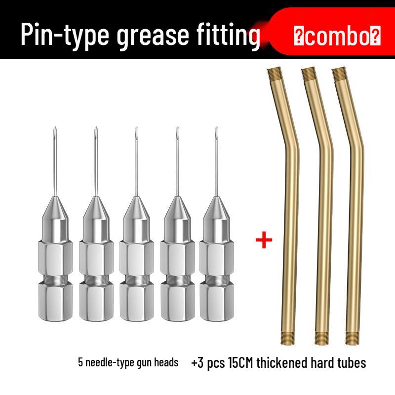 Needle-Type Grease Gun Nozzle for Bearing Maintenance