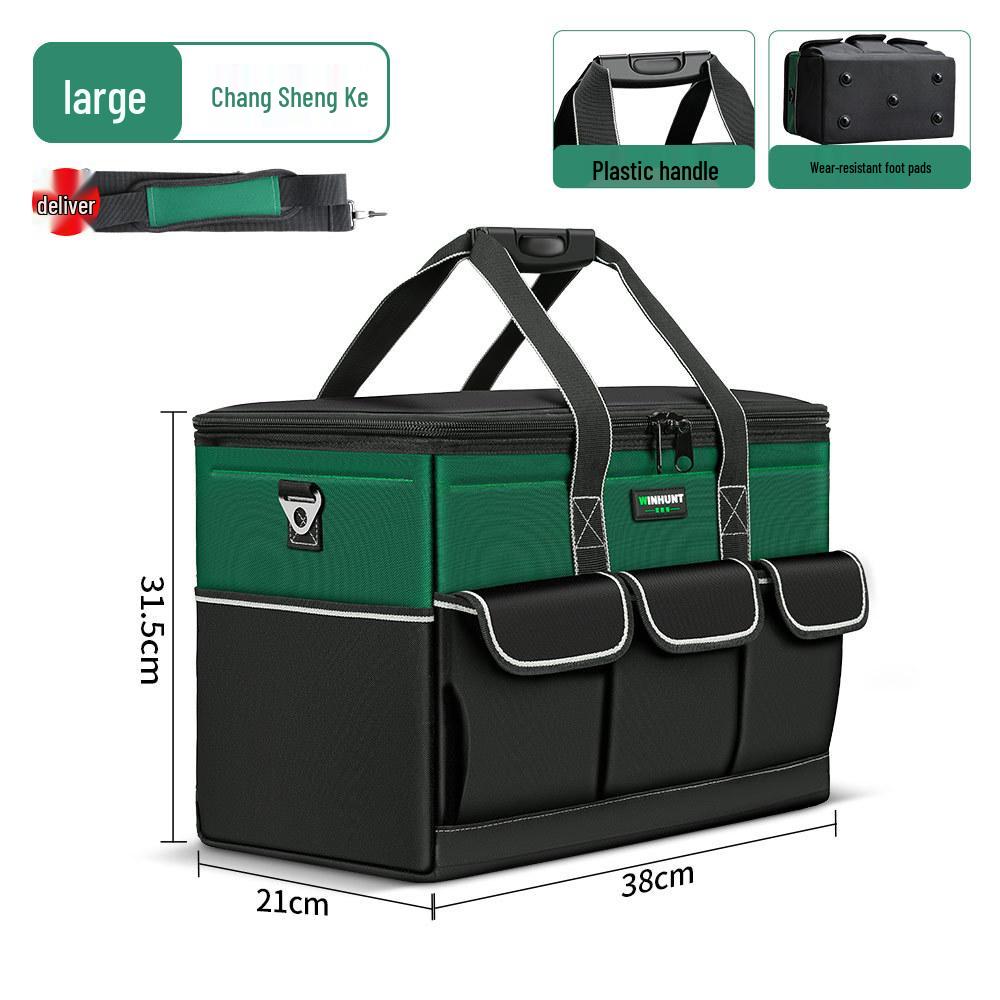 Sturdy Multifunctional Electrician Tool Bag – Durable Canvas Handheld Pouch