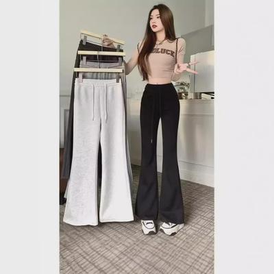 Pantalones de Yoga Acampanados de Cintura Alta Estilo Americano para Mujer 2024