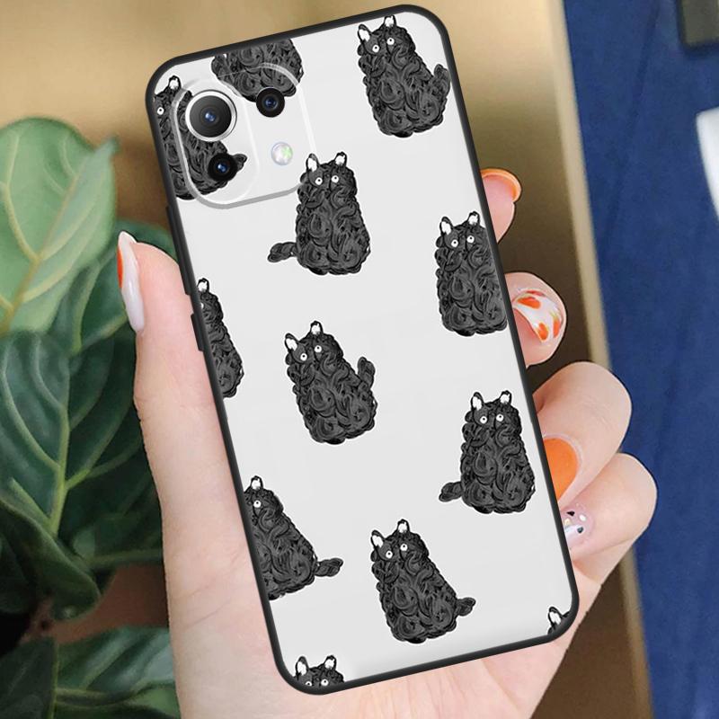 

Минималистичный чехол с кошками для Xiaomi 17 Pro Max 14 15 Ultra 13T 14T 15T Pro POCO F8 F7 F5 F6 X5 X6 X7 Pro Чехол Xiaomi 14 Pro
