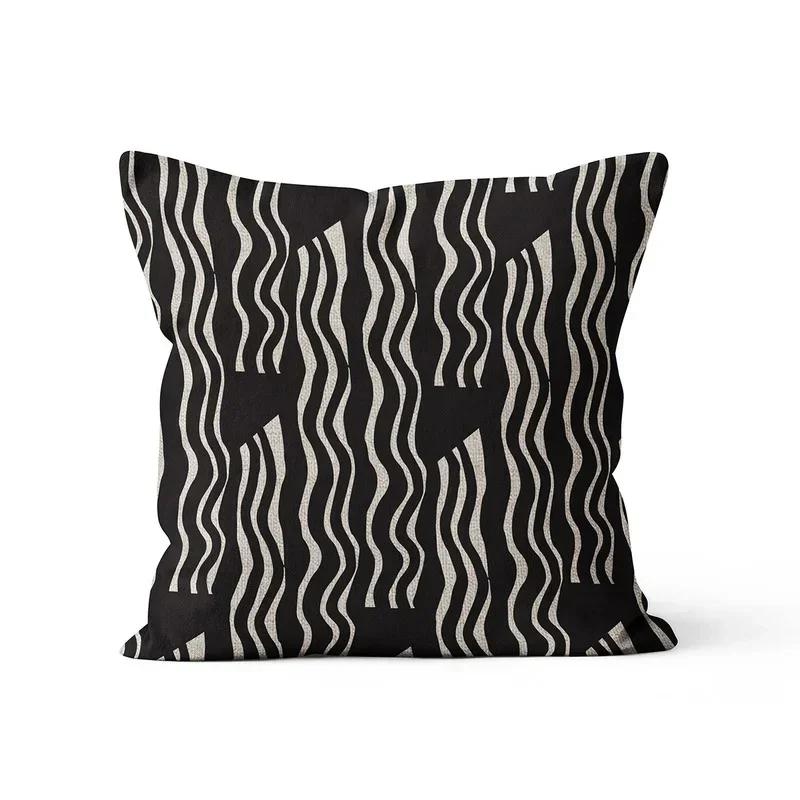 Nordic Decoration Home Cushion Cover Boho Ethnic Living Room Bedroom Sofa Covers 45X45Cm Abstract Sofa Bed Printed Pillow Case