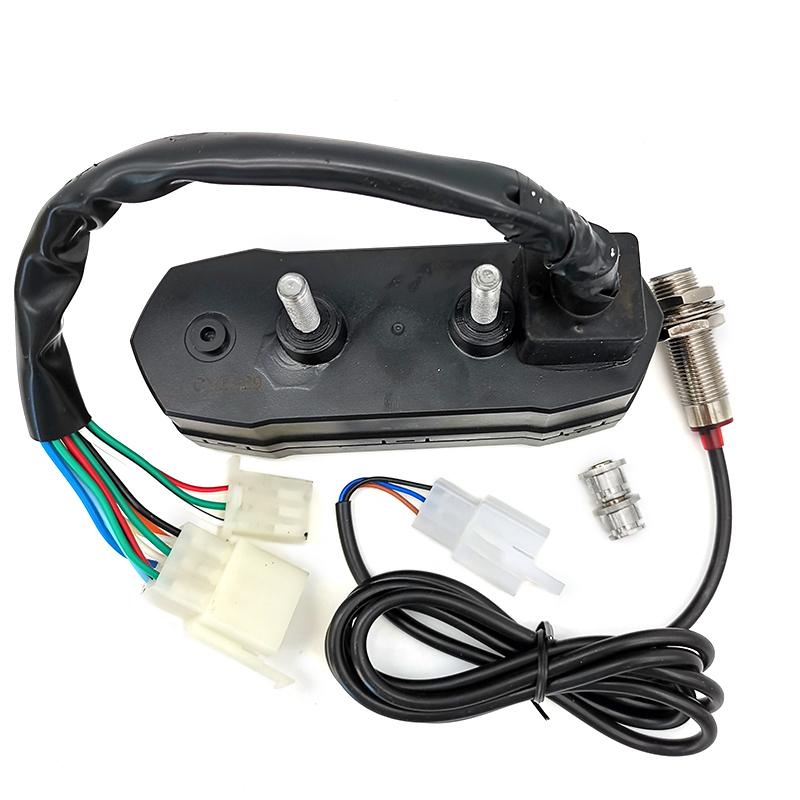 Universal Motorcycle LCD Mini Speedometer Digital Odemeter Electric Injection and Carburetor Meter