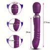 Powerful 3 Motors Fast Thrusting and Dildos Vibrator Silicone Large Size Wand G-Spot Massager Sex Toy for Couple Stimulator