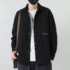Retro Workwear Long-sleeved Shirt Men's Spring and Summer Pure Cotton Casual Top Men's Cardigan Lining
