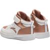 Anta Kids Synthetic Leather Fashion Versatile Lightweight Shock Absorption High-Top Kids Skate Shoes Kids Sneaker Platinum A22439983-2