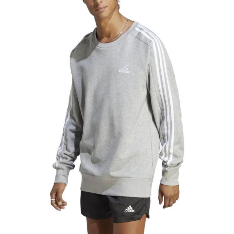 Adidas Essentials French Terry 3 Stripes Sweatshirt IC9319