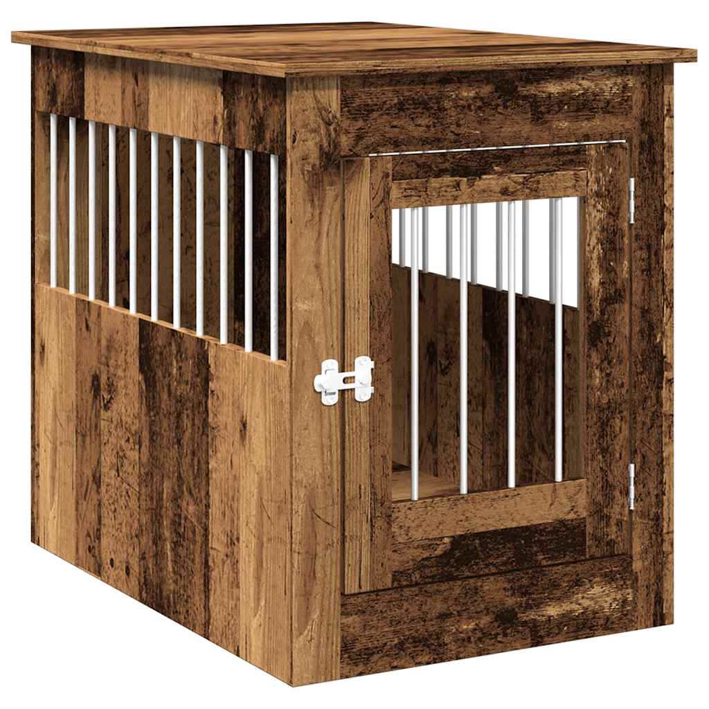 Vidaxl Hundezwinger, Altes Holz, 55x80x68 cm