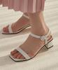 D Good Real D033Wh Margaret Sandals