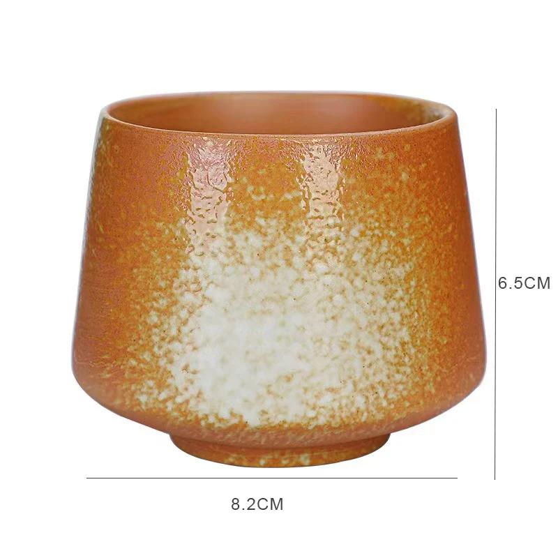 Large Ceramic Tea Cup Porcelain Teacups Teaware Japanese Kung Fu Tea Set Water Cup Master Cup Single Cup Pottery Cup Stoneware