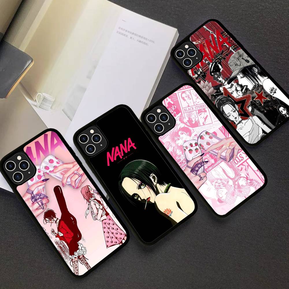 Anime Cool Nana Osaki Phone Case For iphone 11 12 13 14 15 Pro Max 17 16 Plus Hard PC+TPU Back Cover