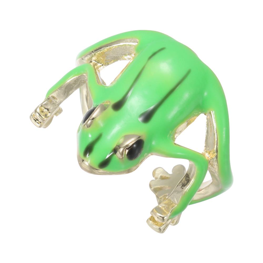 Opening Tree Frog Ring Alloy Jewelry Accessories Gift Adjustable Ring  For Women
