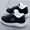 2025 New Winter Outdoor Women Shoes Warm Fur Plush Lady Casual Shoes Lace Up Fashion Sneakers Platform Snow Boots