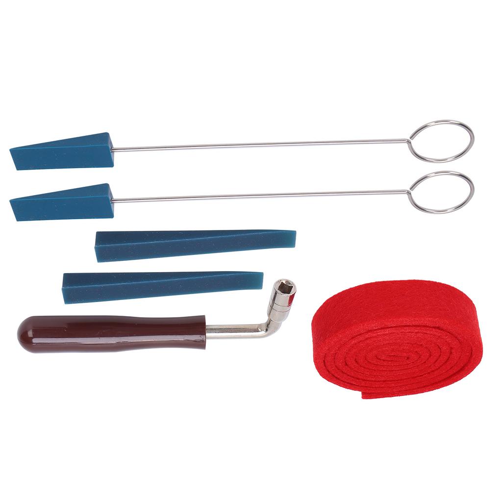 Piano Tuning Tool Temperament Strip Pin Skiftnyckel Dämpar Musikinstrument Reparation Tillbehör