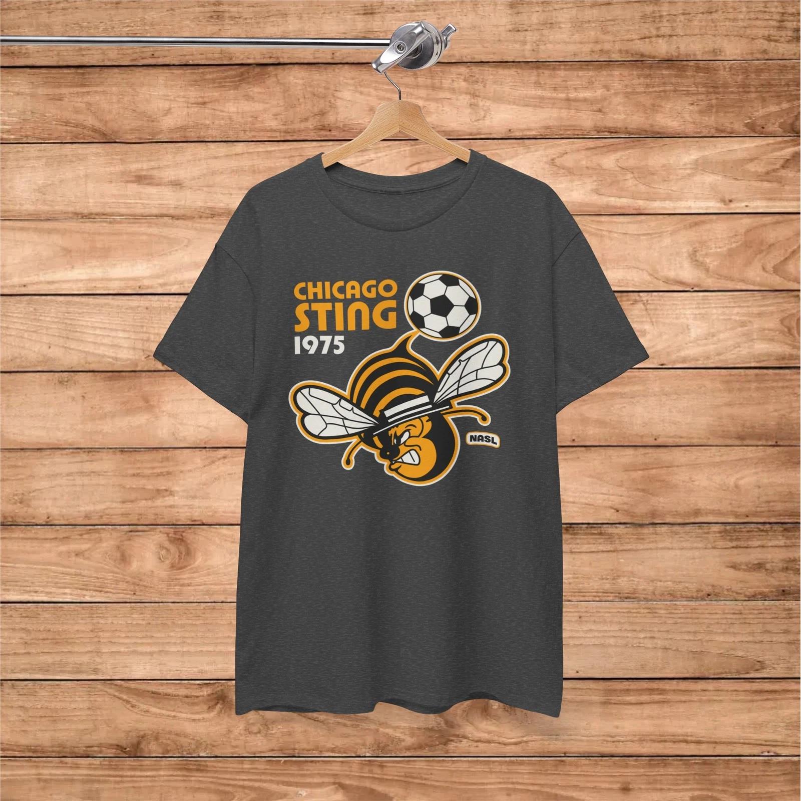 

Chicago Sting 1975 Busy Bee Vintage Soccer Premium Unisex T shirt - NASL XL