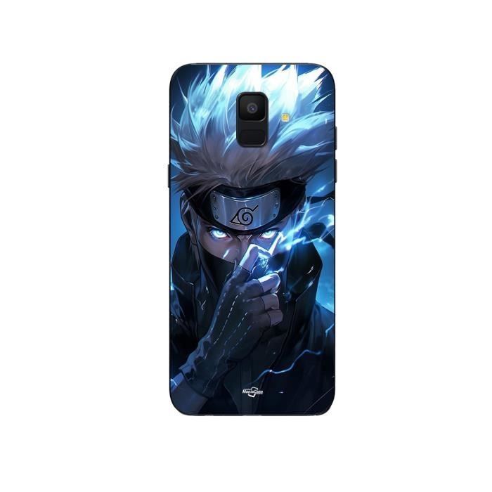Coque maniacase pour Samsung Galaxy A6 2018 kakashi hatake anime fanart