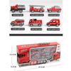 Die-cast Construction Storage Container Truck Model Simulation Children's Car Toy  Gift