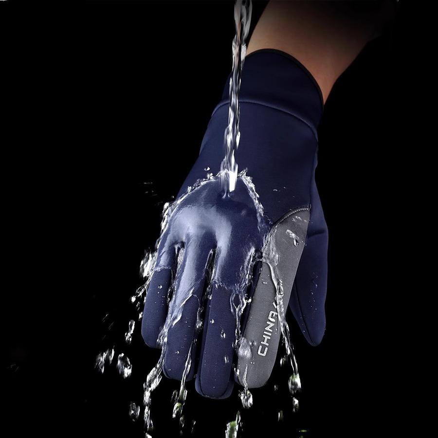 Tralow Winter Gloves Touchscreen Warm Waterproof Windproof Thermal For Driving Running Cycling Ski