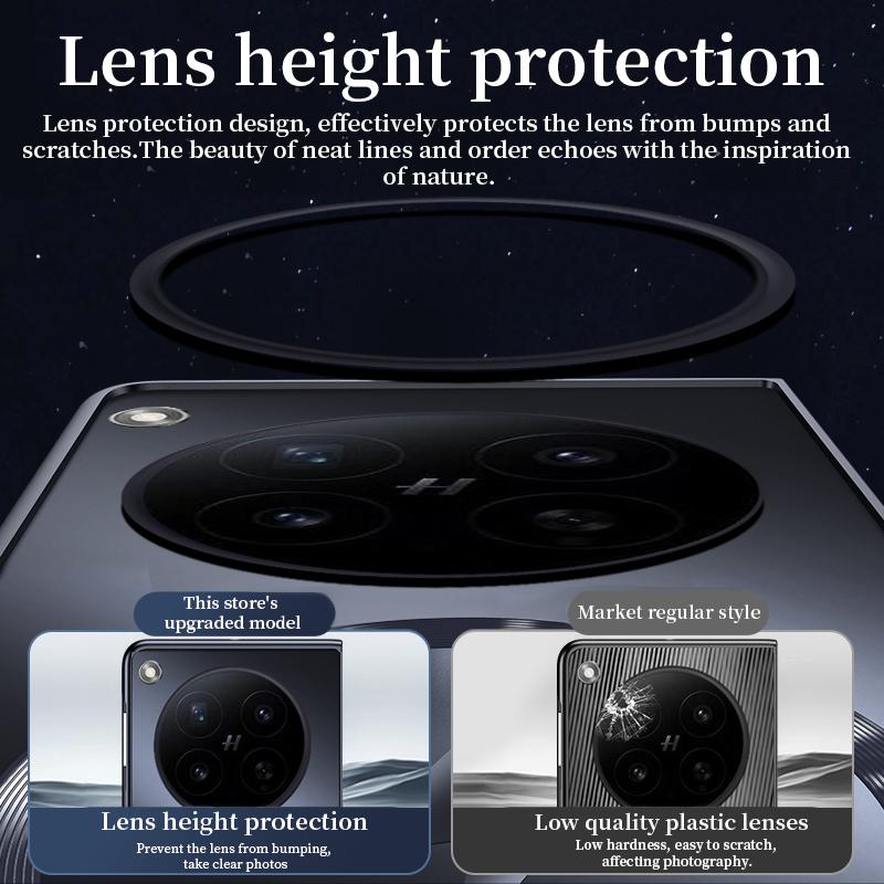For OPPO Find N6 Magsafe Wireless Charging Adsorption Case For OPPO Find N6 N 6 Matte Frameless Slim Lens Protection Phone Cover
