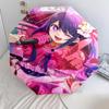 1 PC Automatic Folding Umbrella - Oshi No Ko Pattern, Portable & Foldable Design with 8 Ribs, Christmas Birthday Gifts