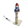 DIY Rocket Launcher Kit: Children's Physics and Aerodynamics Experiment