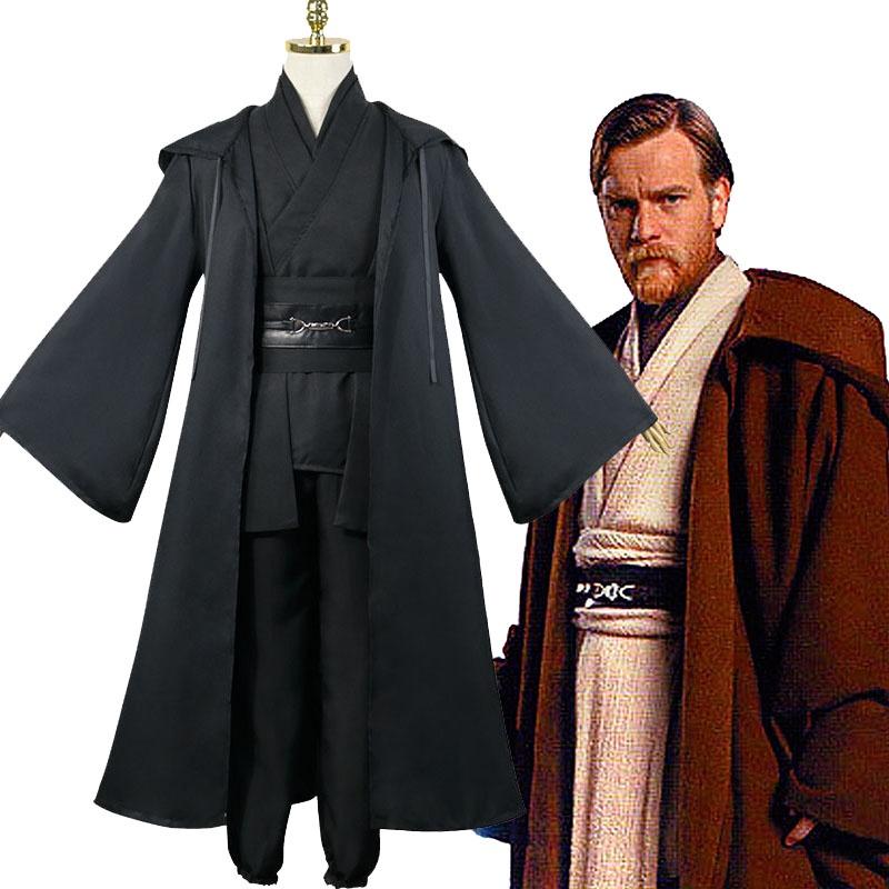 Star Wars Obi-wan Kenobi Jedi-Ritter Kostüm für Erwachsene mit exquisiter Verarbeitung