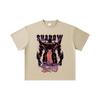 260 GSM Double Yarn 32 Count 100% Cotton Solo Leveling V3 Shadow Monarch Print Unisex Heavy Cotton T Shirt