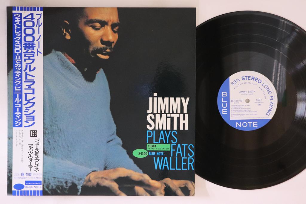 LP Schallplatte JIMMY SMITH - Plays Fats Waller BN4100 BLUE NOTE 1992 Japan Obi Jazz Gebraucht