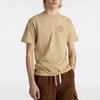 Vans X Spitfire Logo Print Casual Crew Neck Short Sleeve T-Shirt Unisex Tops Brown VN000GEB4MG
