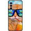 For Vivo V27E V2237 V27 Pro V2230 V 27 Case TPU Soft Silicone Marble Cat Shockproof Cases For Vivo V27 5G V27Pro Bag Funda Cover