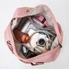 Große Damen-Reisetasche Multifunktionale Sporttasche Handtaschen Nylon Wasserdichte Umhängetasche Damen Nass-Trocken-Taschen Sporttaschen