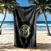 Inter Milan Beach Towel High Absorbency Quickdry Comfortable Lightweight