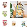 Kangqin Plush Teddy Bear Snack Bag For Kids Short Plush Cartoon Animal Design