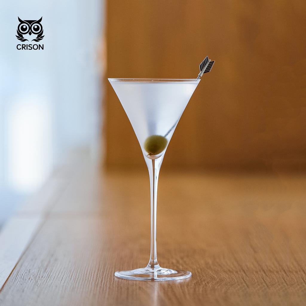 MT1901 CRISON Estilo Japonés Martini Copa de Cóctel de Cristal Copa de Vidrio para Fiesta de Boda Fiesta de Cóctel 145ml