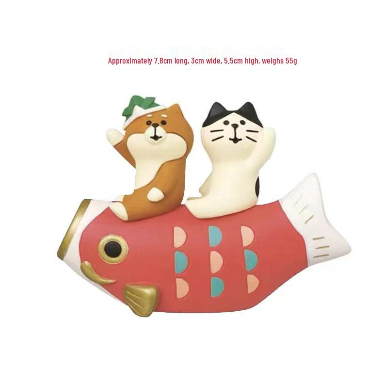 Statue of Liberty Cat Resin Miniature: World Traveler Series