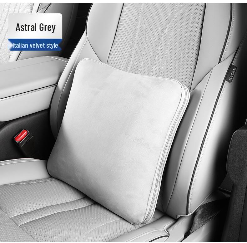 XPeng Original Car Pillow Blanket: Dual-Use Throw Pillow and Lumbar Support for Car Interior Decoration