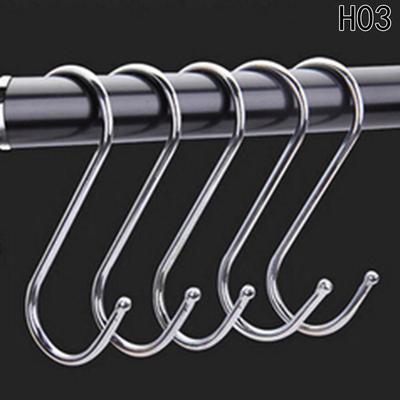 Hooks  Hooks Round Hanging Hook Hangers S Shaped Kitchen Hanging Hook Hangers for Home and Office 1pc Heavy-Duty  Accessories