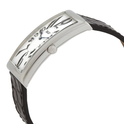 Tissot Heritage Banana Watch with Leather Strap, T1175091601200, White Dial