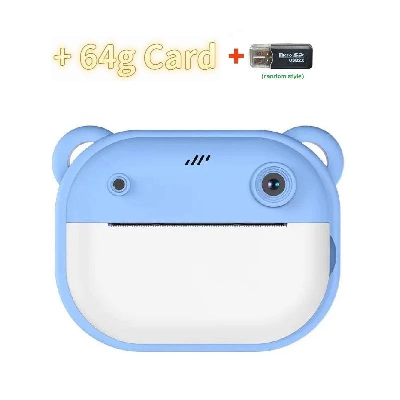 Polaroid Infantil Pode Tirar Fotos e Imprimir Mini Câmeras Digitais, Impressão Infantil Pequenas DSLRs