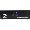 Duttek AV RCA Schalterbox AV Schalter AV Selektor Schalter Composite Video Audio Selektor Box AV Schalterbox Komponenten für DVD STB Spielkonsole Umschalter,
