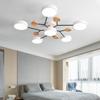 Nordic Living Room Lamp Macaron Ceiling Lamp Modern Minimalist Study Bedroom Lamp