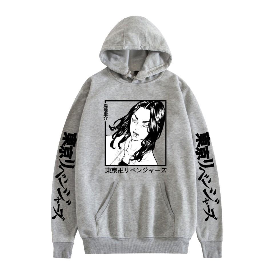 New Anime Print Fashion Casual Hooded Sweater