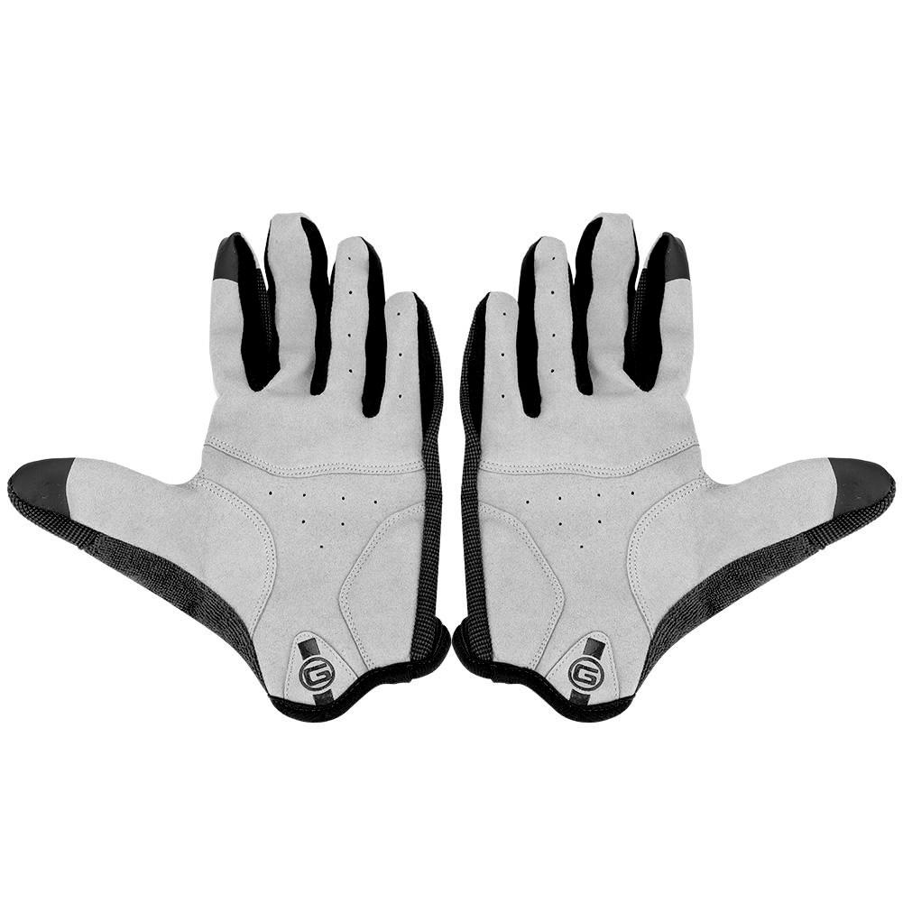 Winter Warm Bicycle Touch Screen Full Finger Gloves For Cycling Hiking Black XL