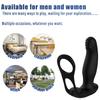 3-IN-1 Draadloze Controle Verwarmende Schommelende Vibrator Dildo Dubbele Penis Ring Mannen Prostaat Massager Volwassen Seks Speelgoed Koppels Masturbator 10 Vibratiestanden