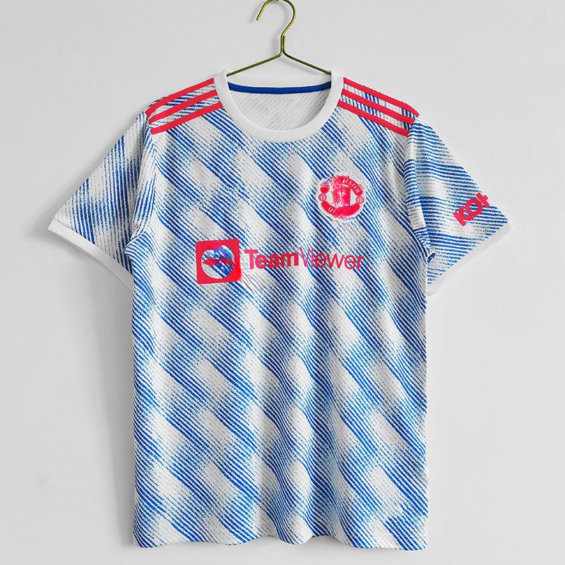 

0708 Red Devils retro jersey short-sleeved home court No. 7 Ronaldo No. 10 Rooney Champions League football jersey fan version S