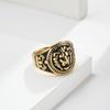 European and American Style Lion Head Stainless Steel Mens Ring Retro Lion Style Domineering Jewelry