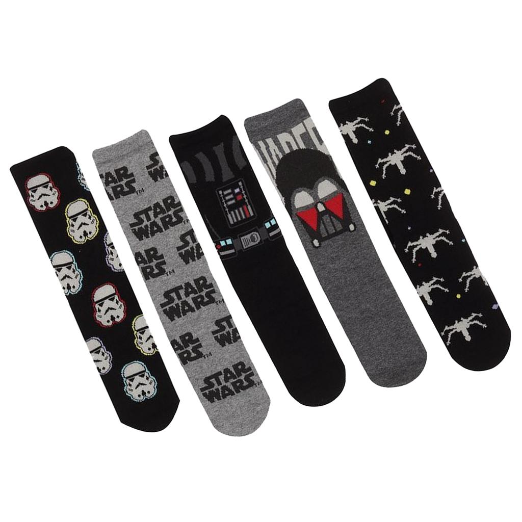 STAR WARS Unisex Adult Dark Side Socks (Pack of 5)